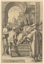 Le Christ devant Pilate, extrait de « La Passion du Christ »
