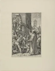 Ecce Homo, planche huit de La Passion du Christ