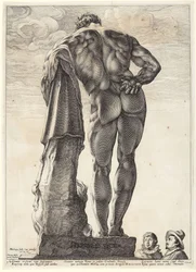 Hercule Farnèse, vue de dos