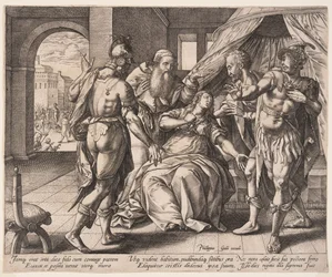 Lucrèce se suicide, extrait de L