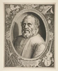 Portrait de Dirck Volckertszoon Coornhert (1522-1590)