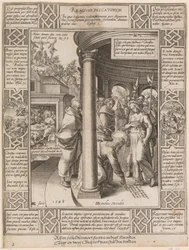 Remissio Peccatorum, planche 2 de la série « Allégories de la foi chrétienne »