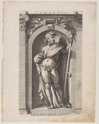 Saturnus (Saturne), tiré de Huit dieux païens