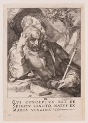 Saint Jacques le Majeur, du Christ, des Apôtres et de Saint Paul avec le Credo