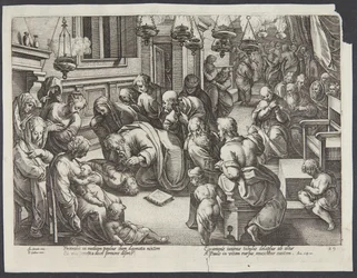 Saint Paul ressuscitant Eutychus