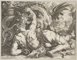 Le Dragon dévorant les compagnons de Cadmus