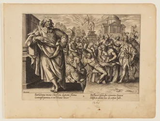 Le martyre de saint Barthélemy, extrait du Martyre du Christ et des Apôtres