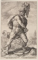 Titus Manlius Torquatus, extrait des Héros romains