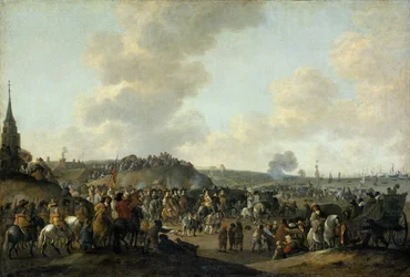 Le départ du roi Charles II d