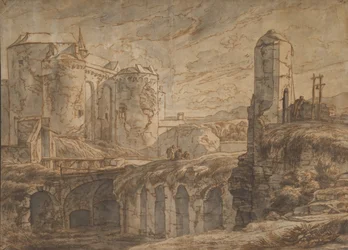 La porte de Bruges à Sluis, 1661