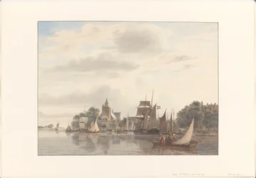 Ville au bord de l
