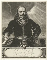 Portrait de Michiel Adriaansz. de Ruyter