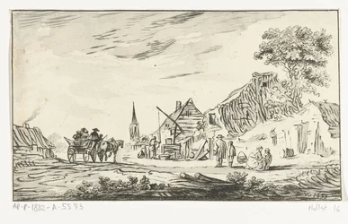 Vue de village