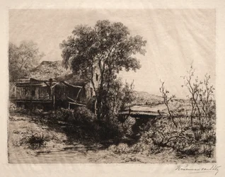 Le Moulin abandonné, 1883