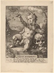 Allégorie de la transience ("Homo Bulla")