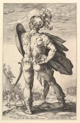 Marcus Valerius, de la série Les Héros romains, 1586