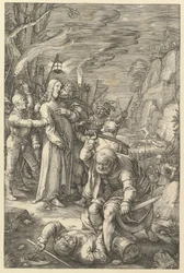 La trahison du Christ, de La Passion du Christ, 1598