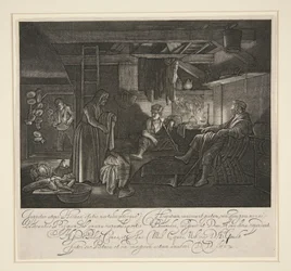 Jupiter et Mercure dans la maison de Philémon et Baucis