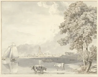 Vue sur le Rhin à Rhenen