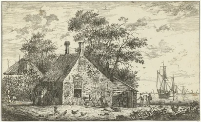 Ferme au bord d
