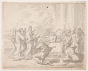Résurrection du fils de la veuve de Naïn (Luc. 7,11 ff)