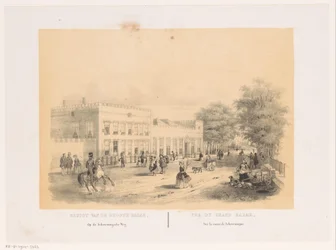 Vue de la Grande Bazar Royale à La Haye