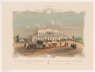 Vue de la gare d
