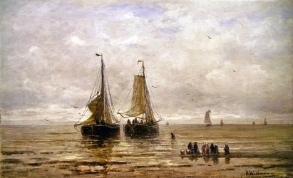 Scène côtière