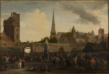 Le Vismarkt à Anvers