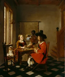 Le Jeu de Cartes, c.1660
