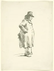 Portrait du mendiant Hendrik Delbroeck