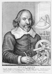 Elias Allen (c.1588-1653) gravé par Wencelaus Hollar (1607-77)