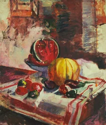 Nature morte à la pastèque