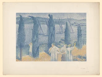 Femmes en promenade (tiré de : A. Vollard : Les Peintre-Graveurs, Paris 1896/97)