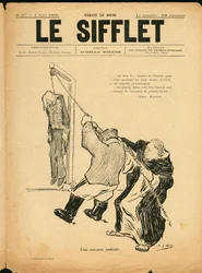 Le Sifflet, numéro 27, Satirique en N & B