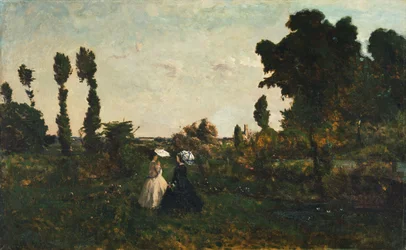Paysage avec figures
