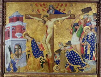 Le Retable de Saint-Denis, achevé en 1416 pour l