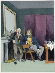 Chef de division - dans "Mœurs administratives" par Henri Monnier