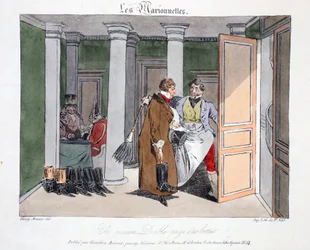 Un pauvre diable paye des bottes, illustration de 