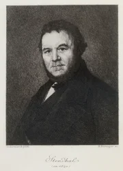 Portrait de Marie-Henri Beyle, dit Stendhal