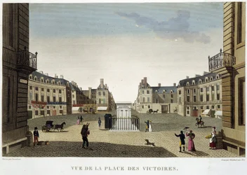 Place des Victoires - Paris par Courvoisier