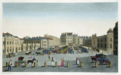 Vue du Palais Royal et du Château d
