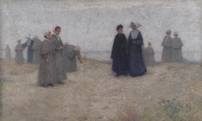 La promenade des orphelins, 1888