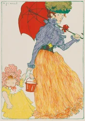 Sur la place, 1897