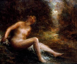 Chasseresse. Peinture de Henri Fantin-Latour (Fantin Latour