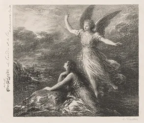 Début du Paradis et la Péri (Deuxième planche)