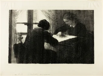 Les brodeuses, deuxième planche
