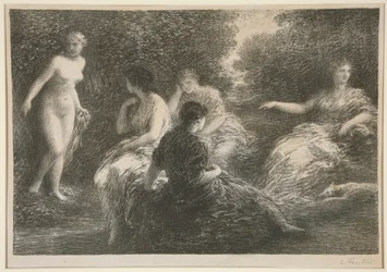 Cinq nymphes