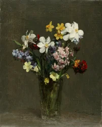 Fleurs dans un vase