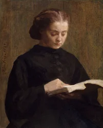 Portrait de Mademoiselle Marie Fantin-Latour, 1859